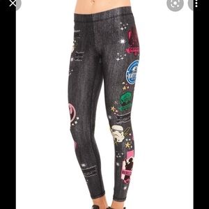 🖤EUC🖤  Terez Star Wars Patch Leggings